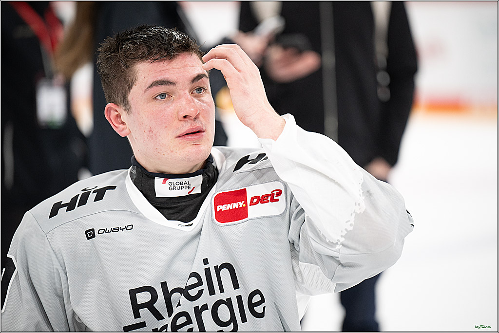 PENNY DEL; Duesseldorfer EG- Koelner Haie; Duesseldorf, 24.01.2025